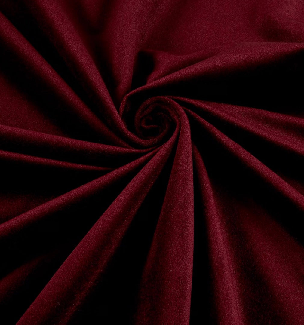 Little Ms. Claus || Custom Color || Burgundy