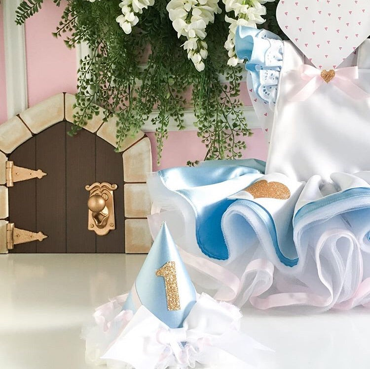 Pastel“Alice in Wonderland” Romper Set